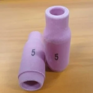 DAIDEN Alumina Cup TIG17-18- TIG26 Ceramic Nozzle Cup Las Argon TIG/TIGI Ukuran #5 Tahan Panas