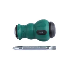 Obeng Pendek 2 Arah Changlu Stubby Screwdriver Plus Minus Cr-V 6x38