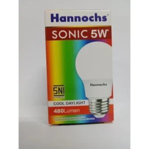 HANNOCHS Lampu LED Sonic , 5W , Cahaya Putih