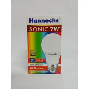 HANNOCHS Lampu LED Sonic , 7W ,Cahaya Putih