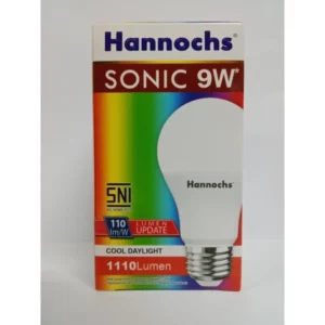 HANNOCHS Lampu LED Sonic ,9W ,Cahaya Putih