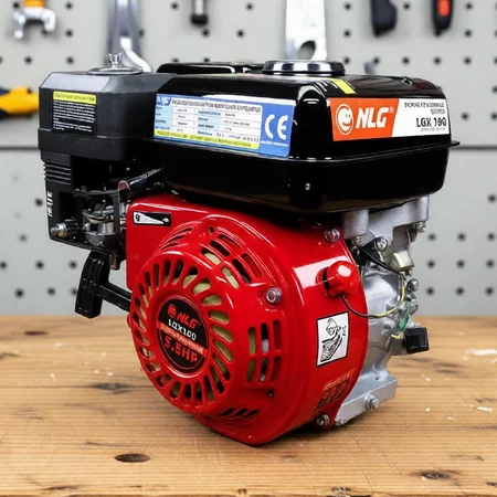 NLG LGX-160 Mesin Penggerak Bensin 5.5 HP 163cc Gasoline Engine 4 Tak Serbaguna