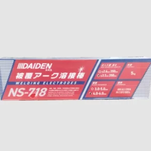 DAIDEN NS-718 Elektroda Las E7018 5KG 2.6mm ketebalan plat 4.00-6.00mm – Kawat Las Low Hydrogen Kualitas Tinggi