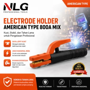 NLG Stang Las 800A American Type Electrode Holder Jepit Las Kuat Tahan Panas