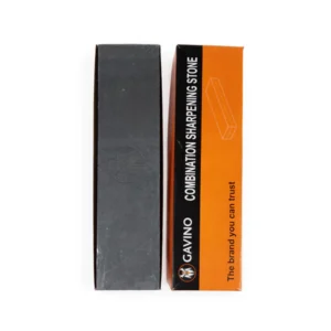 Batu Asah Pisau 8 Inci Premium - Warna Orange & Abu, Praktis untuk Asah Pisau - Gavino