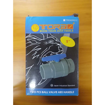 Ball Valve 1 Inch Torai Kaze ABS Handle - Stop Kran Pipa PVC 1" Premium - 1 Pcs - Gambar 2